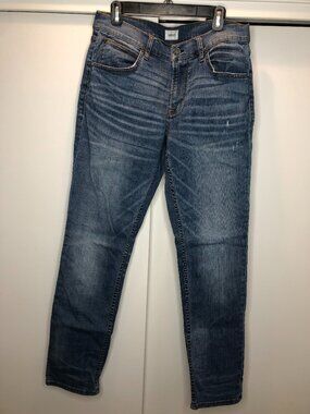 Mens Hudson "Blake" Slim Straight Jeans , W 34 , Great Cond.